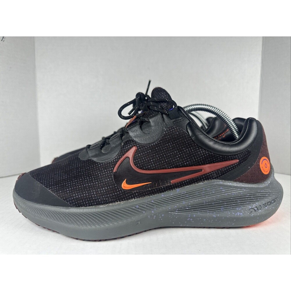 Nike Air Zoom Winflo 8 Shield Men’s Sz 10 Bronze Eclipse Storm Tread DC3727-200